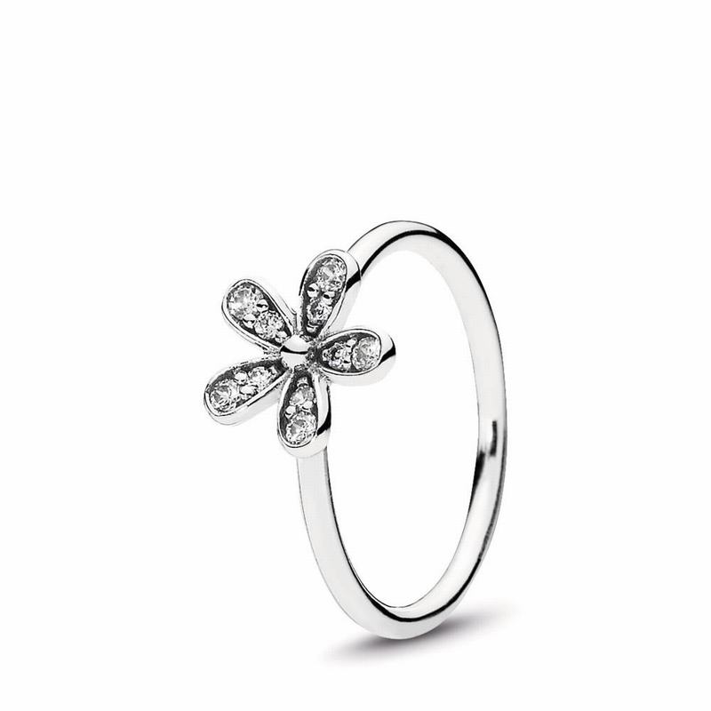 Anillos Apilables Pandora Dazzling Daisy Argint (swvR2VnJ)